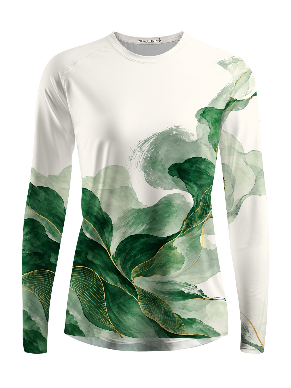 Orionride Gold-lined Ink Wash Women's Quick Dry Downhill Jersey
