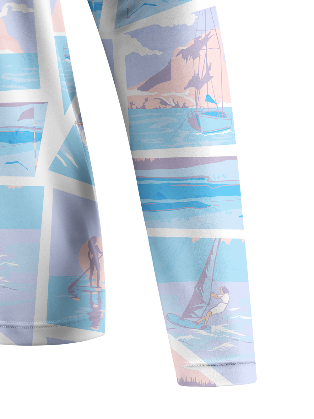 Orionride Surfing On The Sea Women's Quick Dry Downhill Jersey