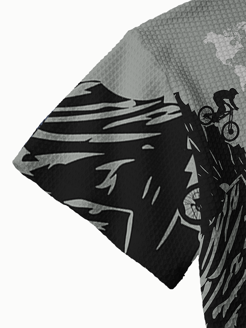 Orionride Downhill Sprint Men's Camp Collar Knitted Shirt