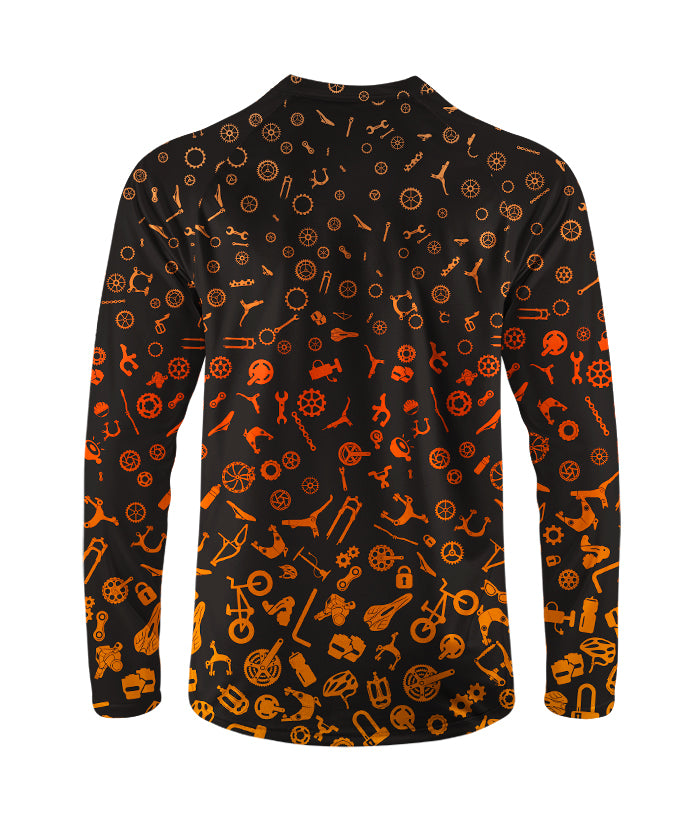 Orionride Perfect Parts Long Sleeve Downhill Jersey