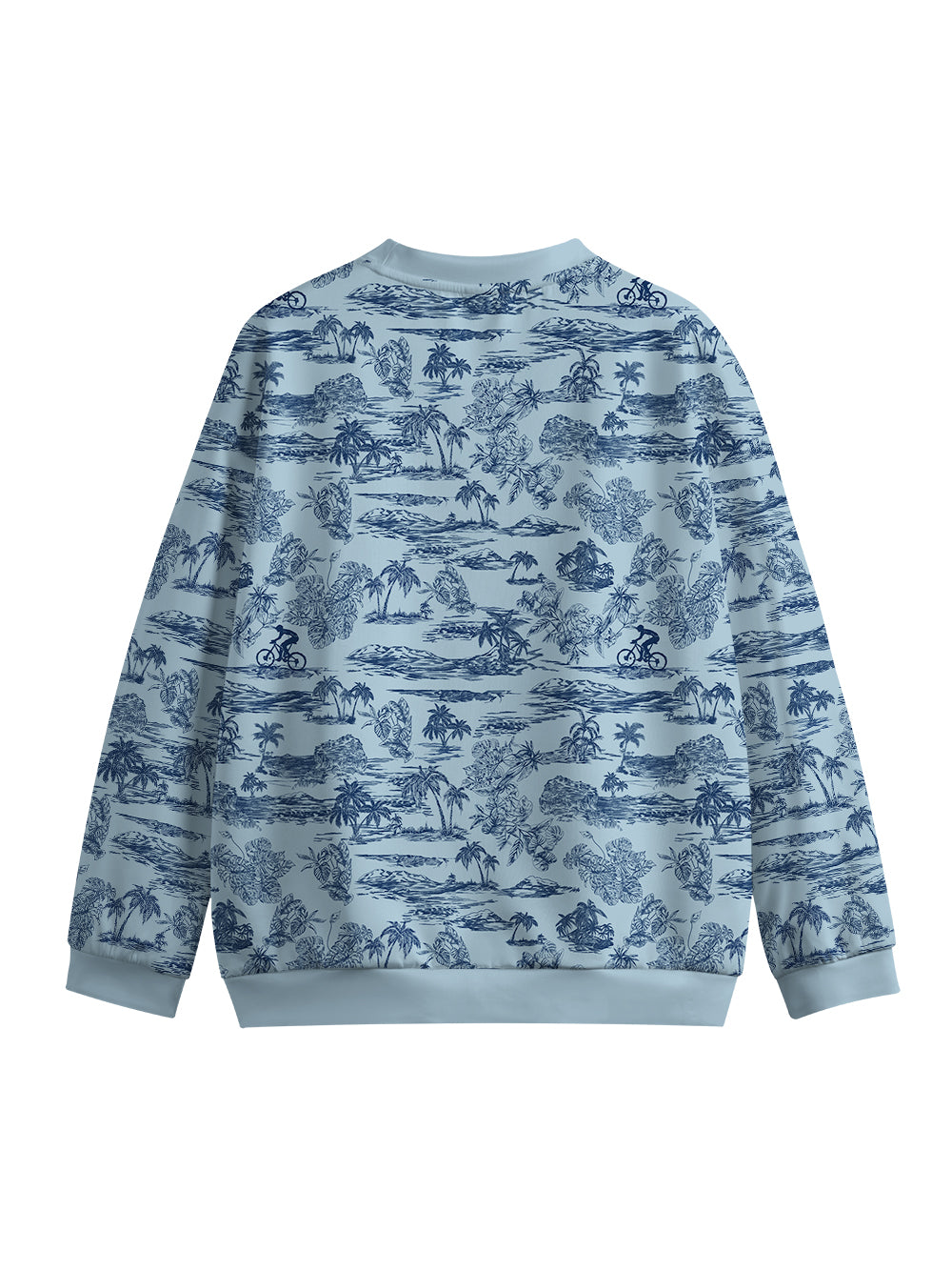 Orionride Mysterious Island Crew Neck Pullover Sweatshirt