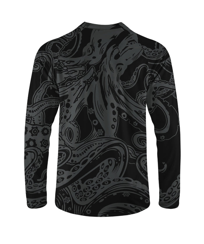 Orionride Octopus Tentacles Long Sleeve Downhill Jersey