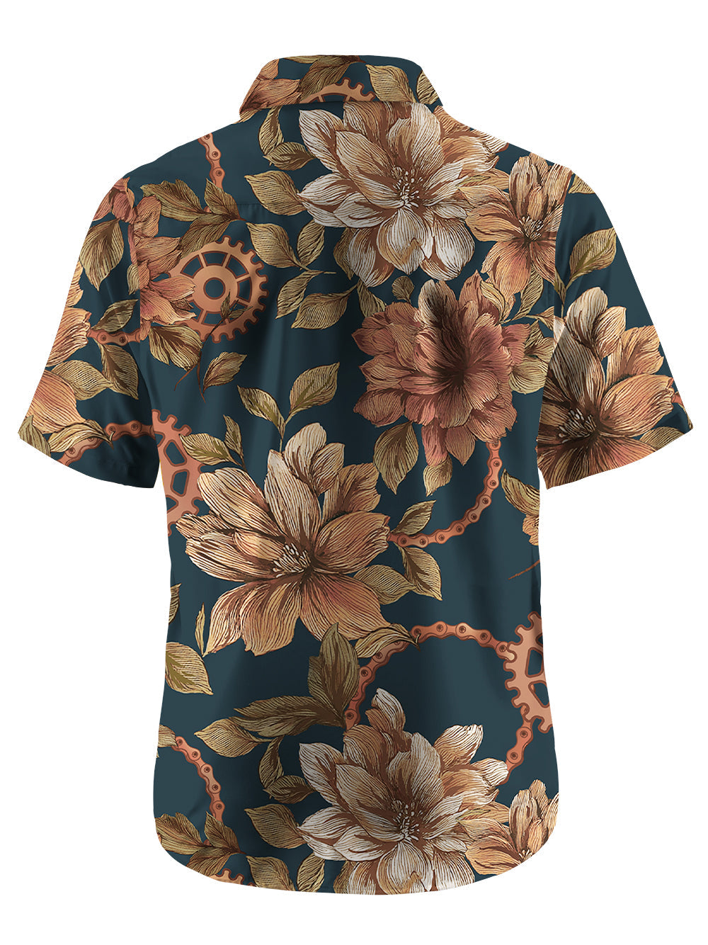 Orionride Memory Of Flowers Ultra Lightweight Short Sleeves Hawaiian shirt