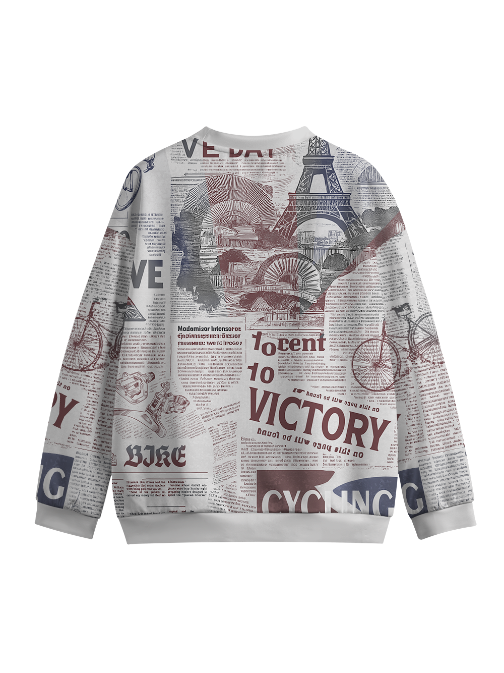 Orionride Ride To Victory Crew Neck Pullover Sweatshirt