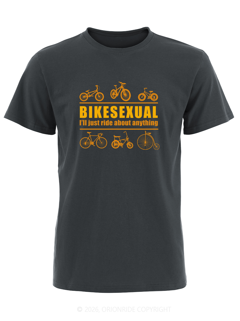 Orionride Cycling Enthusiasts Short Sleeves Bike T-Shirt