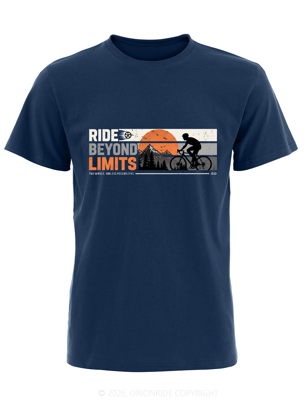 Orionride Beyond Limit Ride Short Sleeves Bike T-Shirt