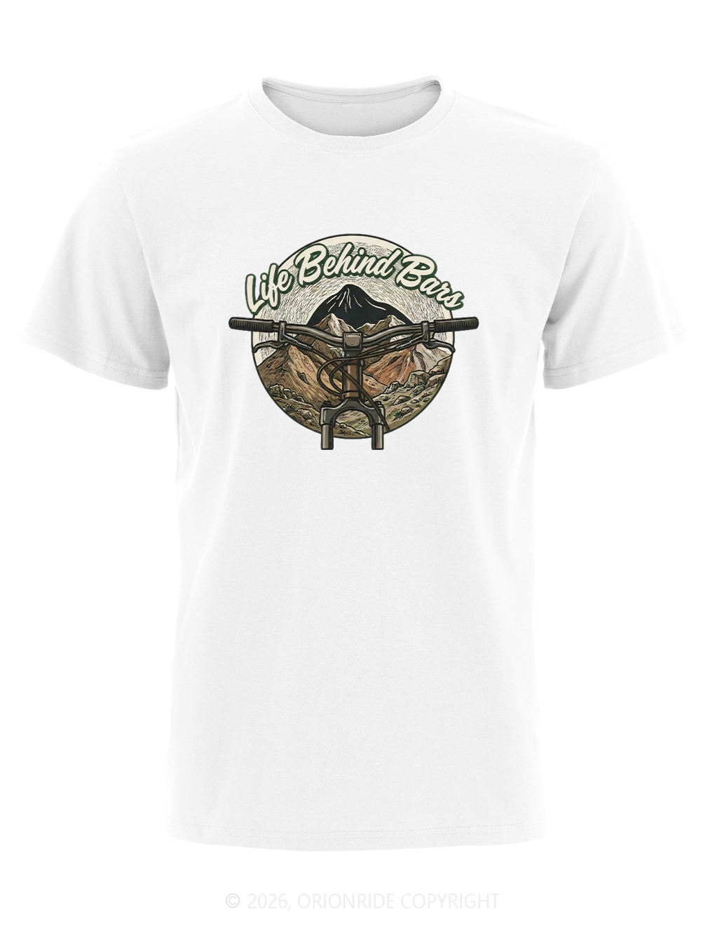 Orionride Handlebars Short Sleeves Bike T-Shirt