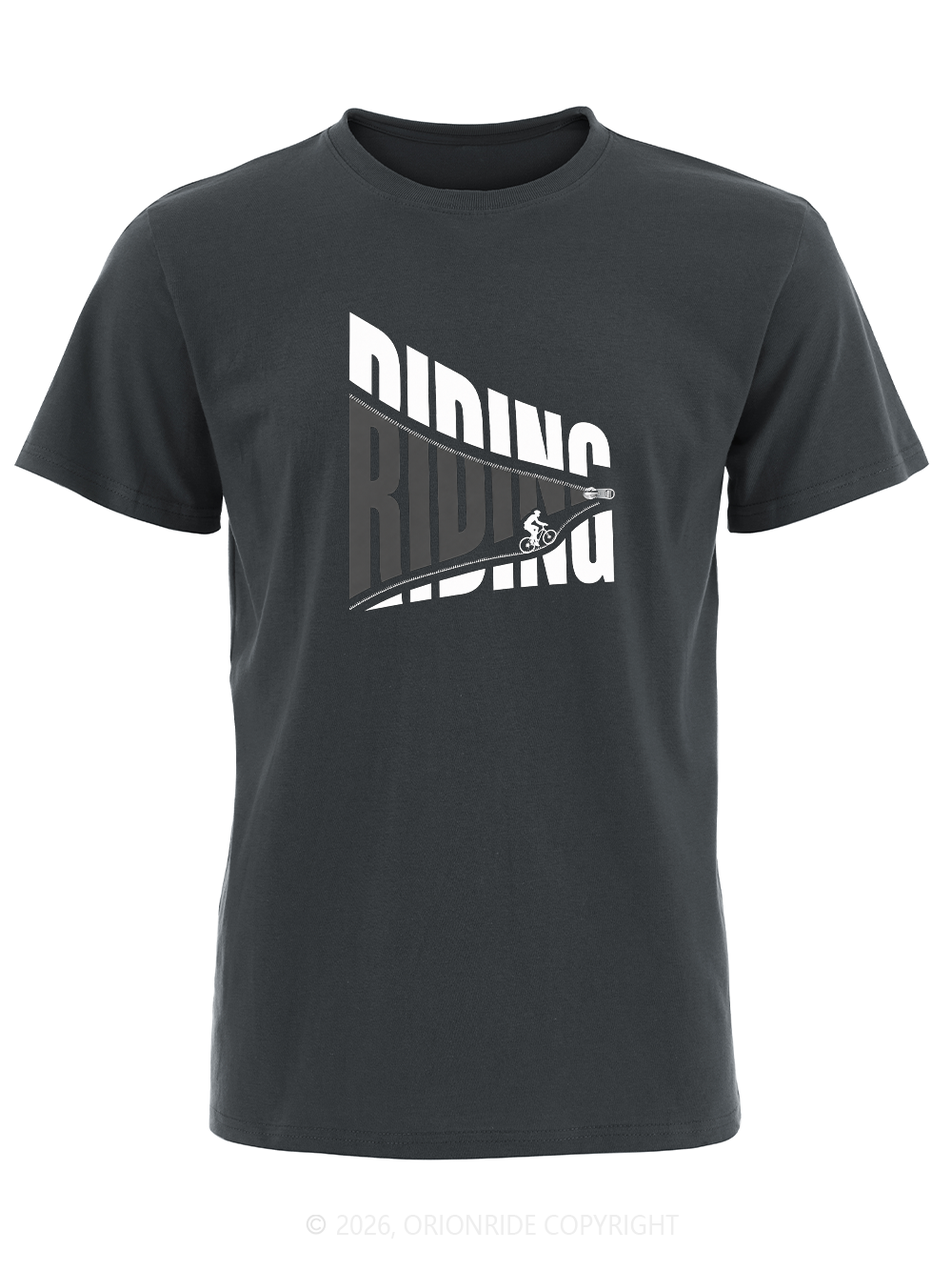 Orionride The World Inside The Zipper Short Sleeves Bike T-Shirt