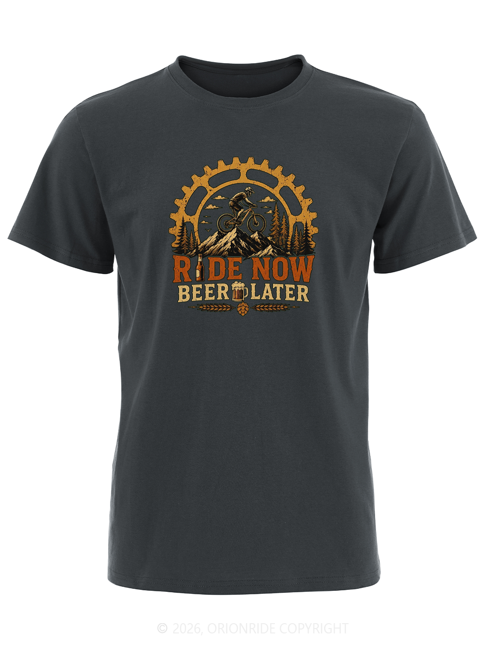 Orionride Gear & Sip Short Sleeves Bike T-Shirt