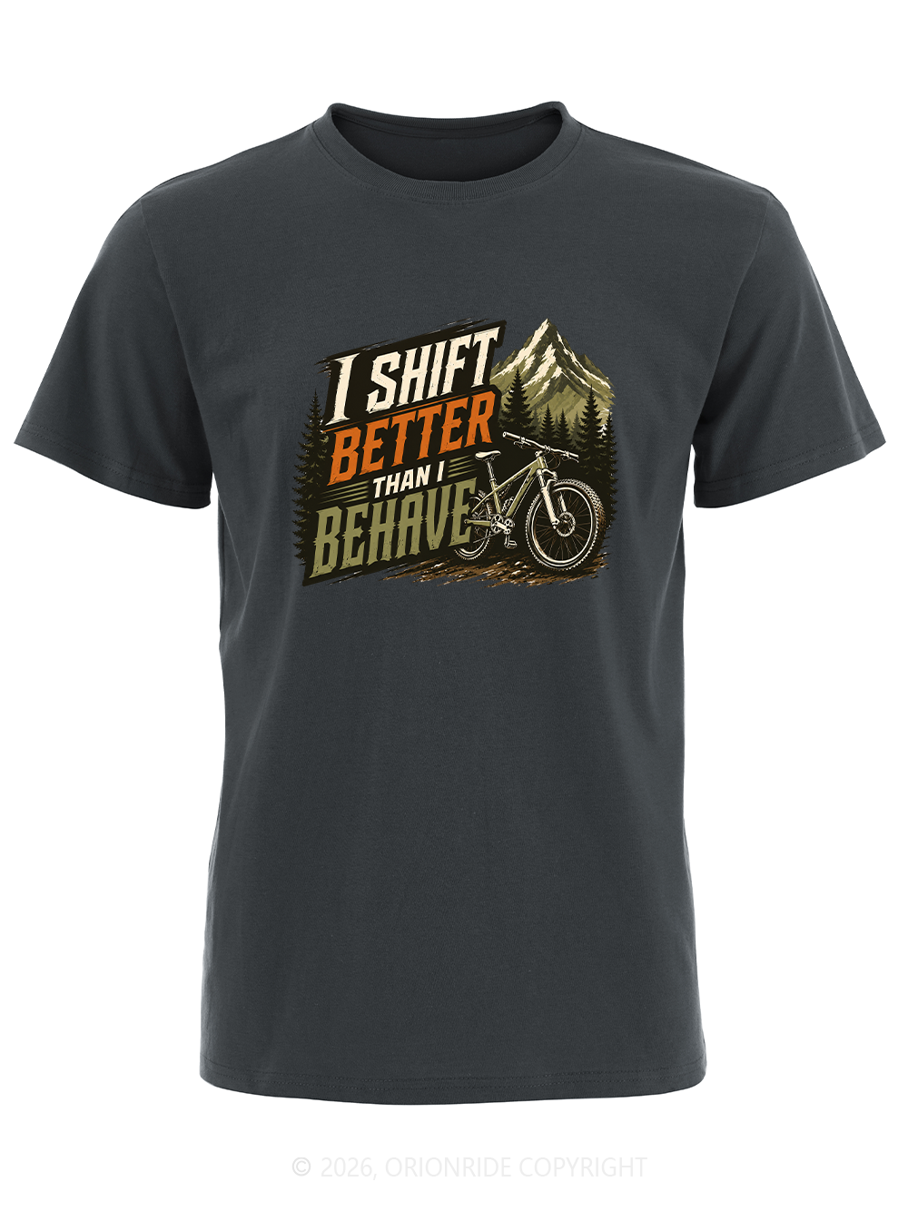 Orionride Cycling Skills Short Sleeves Bike T-Shirt
