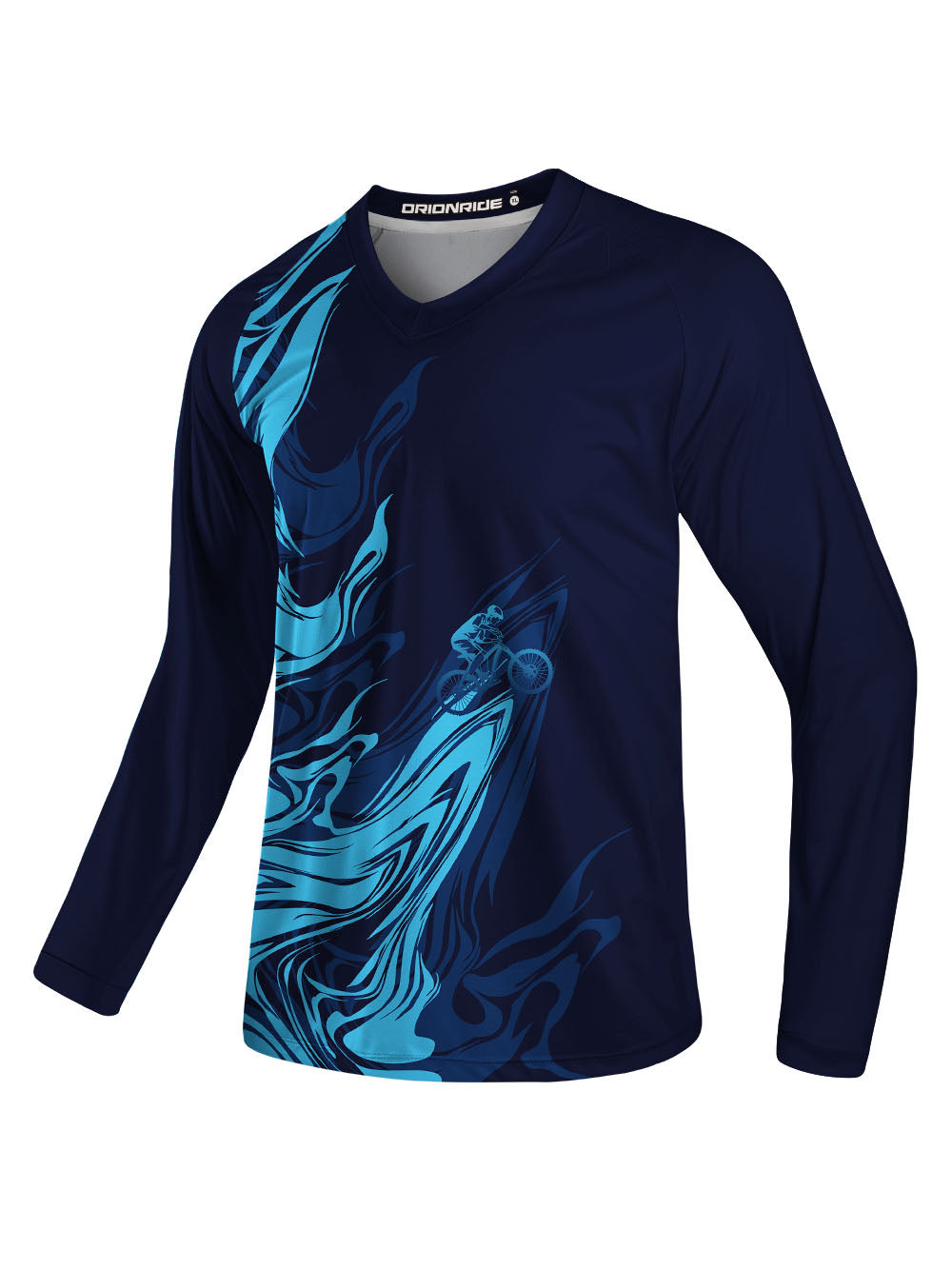 Orionride Water Ripples Long Sleeve Downhill Jersey