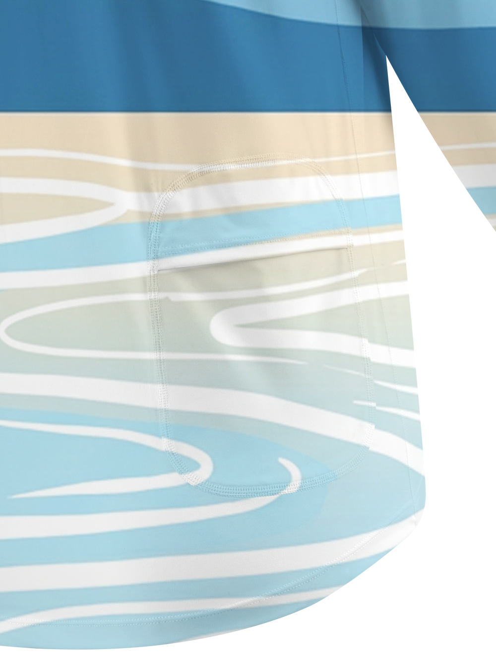 Orionride Minimal Water Shore Women's Quick Dry Downhill Jersey