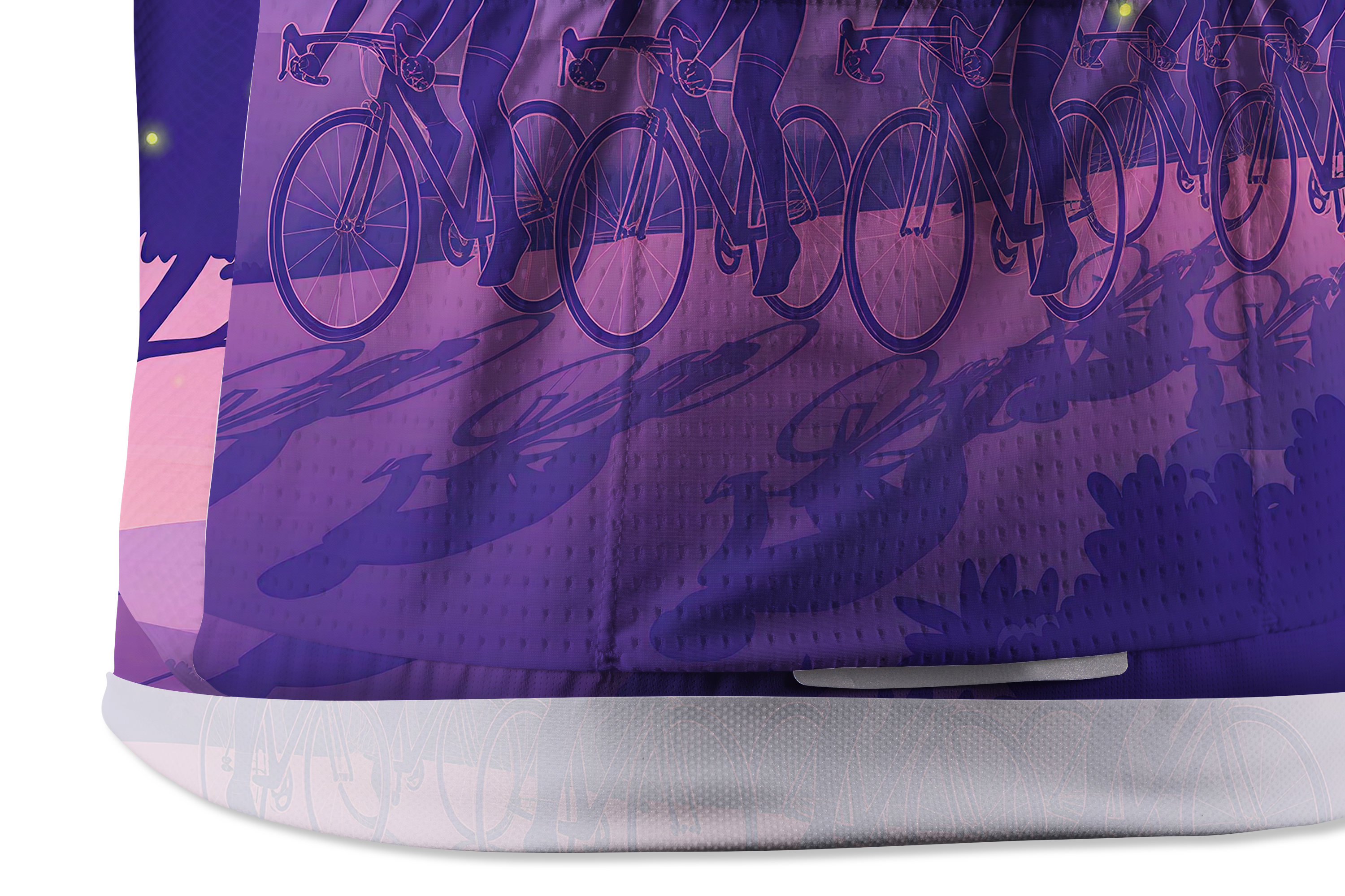 Orionride Fluorescent Flashing Short Sleeves Cycling Jersey