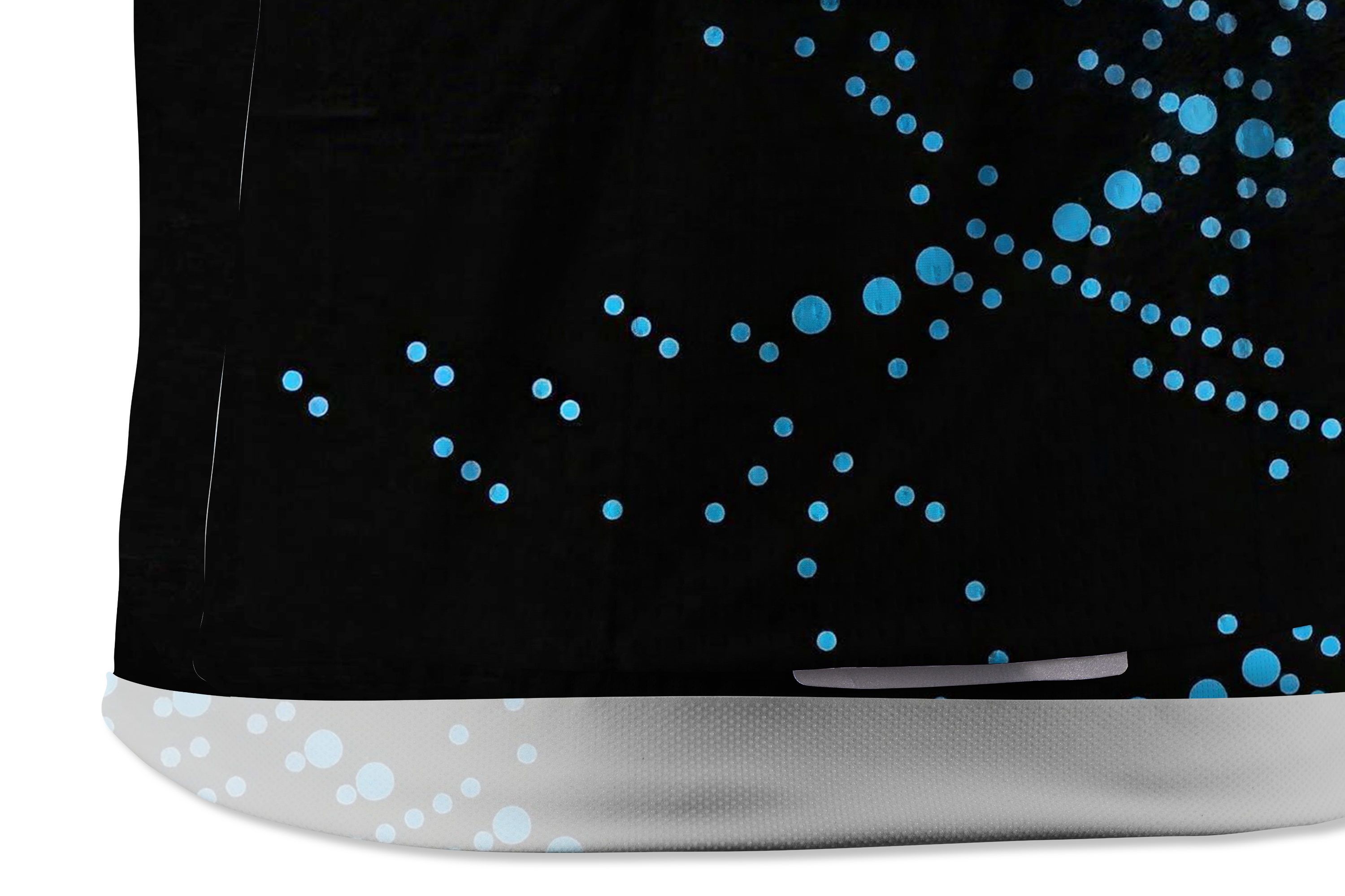 Orionride Blue Vortex Short Sleeves Cycling Jersey