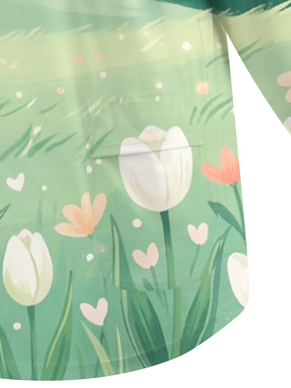 Orionride Tulip Field Women's Quick Dry Downhill Jersey