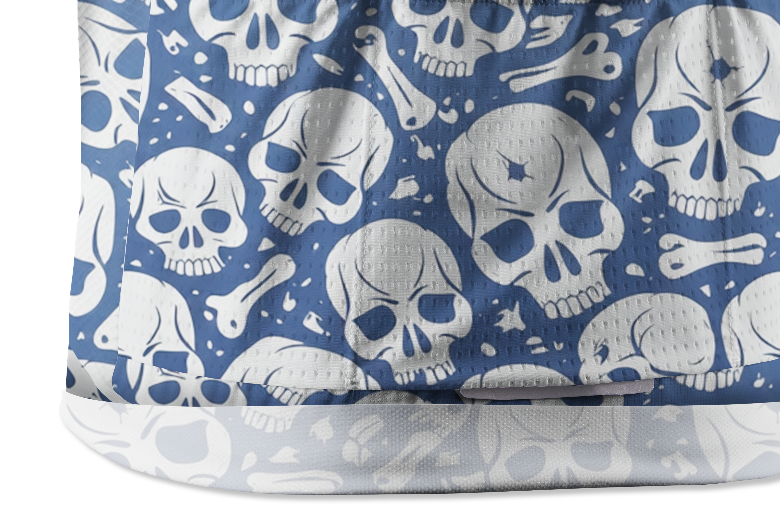 Orionride Funny Skull Short Sleeves Cycling Jersey