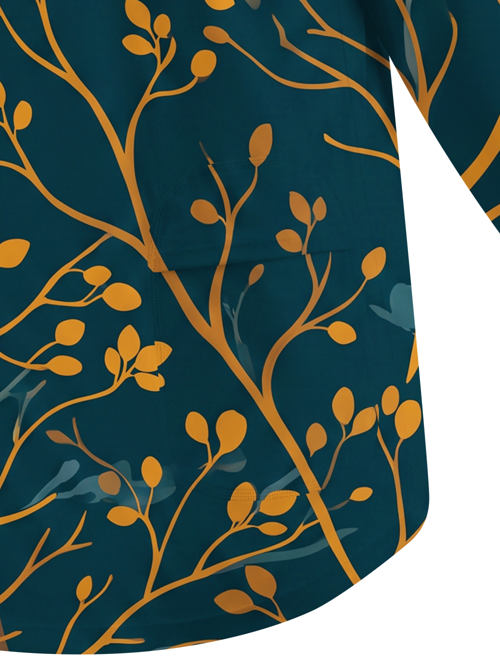 Orionride Golden Branches Women's Quick Dry Downhill Jersey