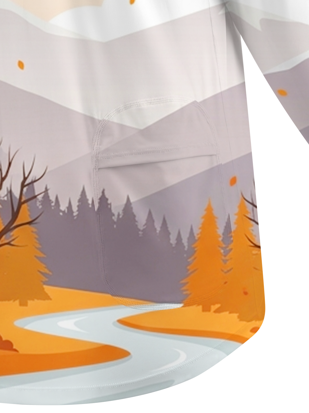 Orionride Autumn River Women's Quick Dry Downhill Jersey