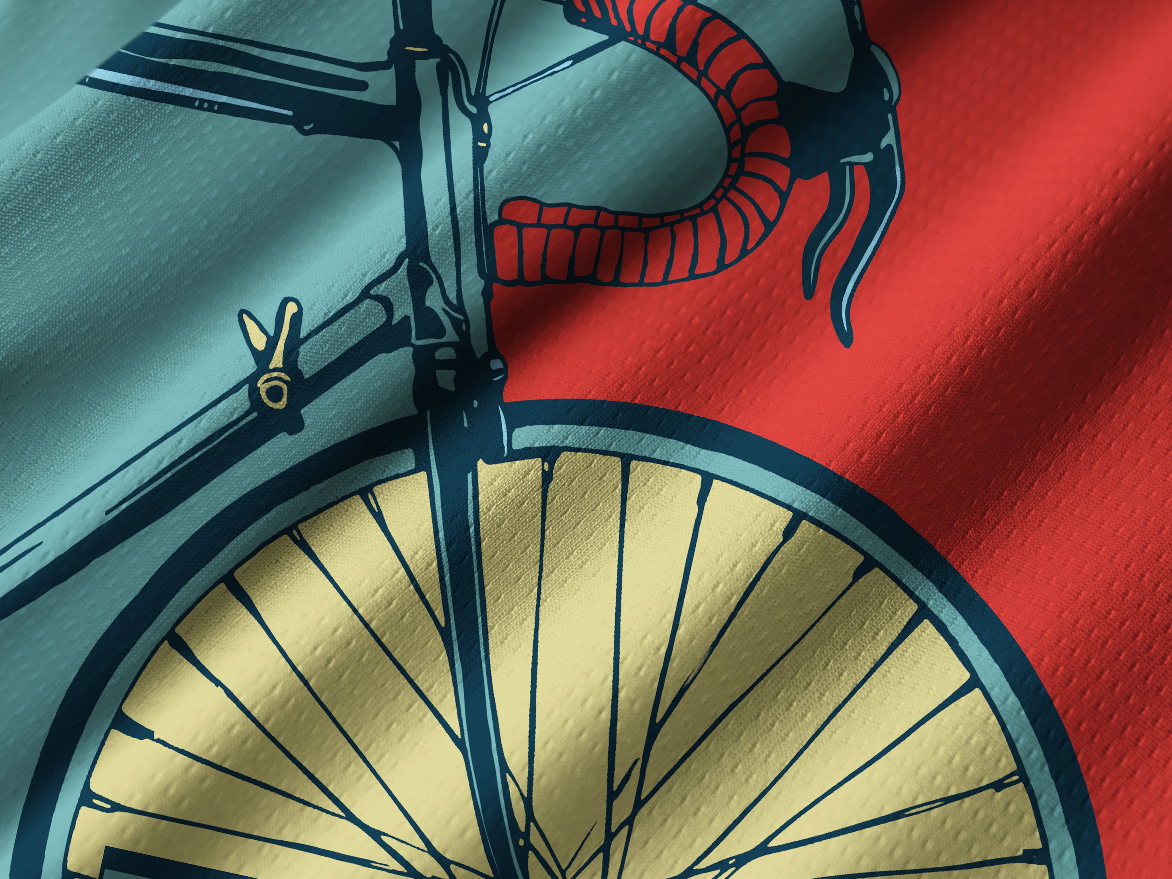 Orionride Retro Handlebars Long Sleeve Downhill Jersey