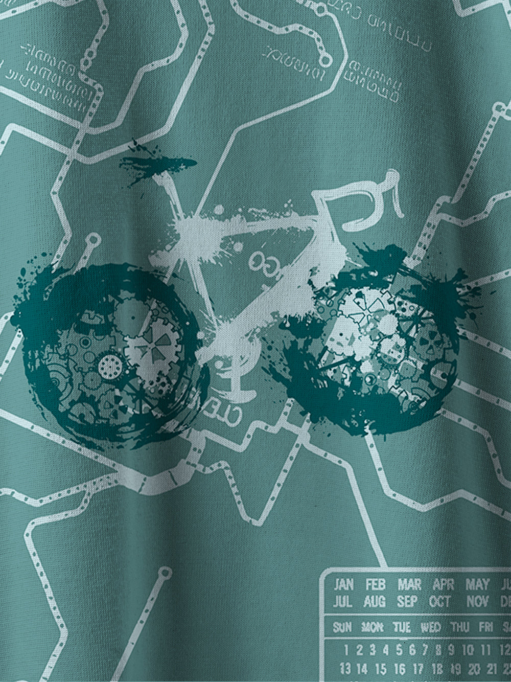 Orionride Green Trail Men's Sweaters