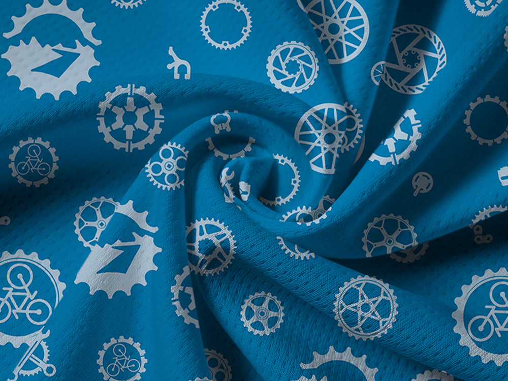 Orionride Gear World Long Sleeve Half Zipper Mountain Bike Jersey