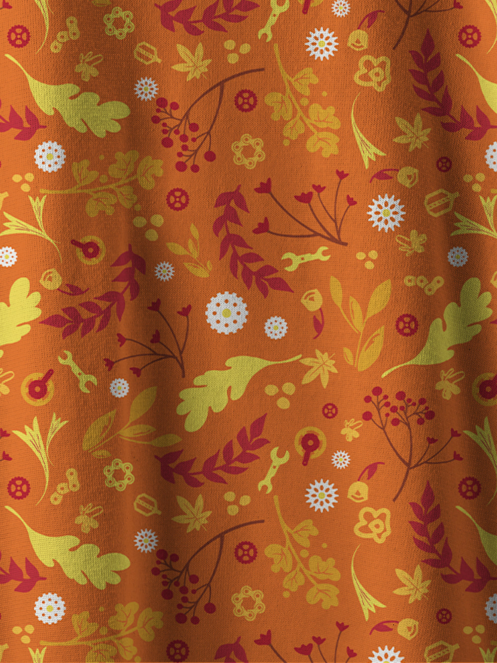 Orionride Passionate Red Gear Men's Sweaters