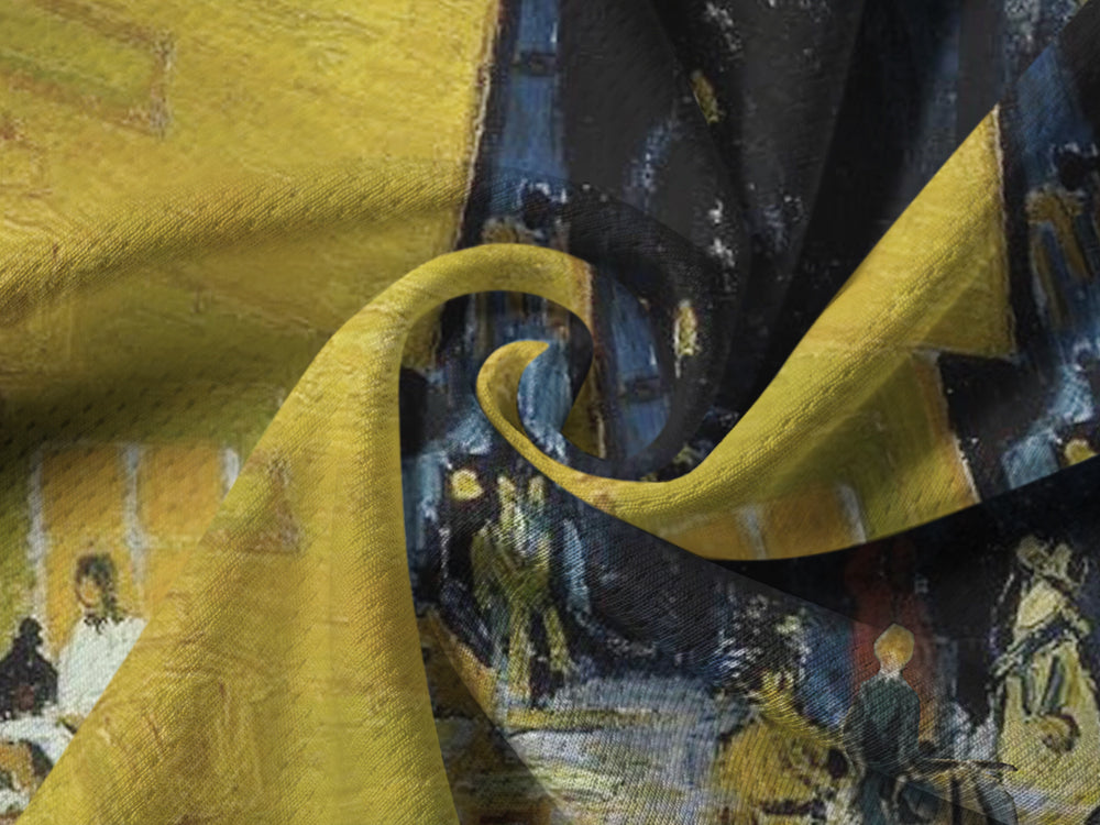 Orionride Van Gogh Clock Long Sleeve Half Zipper Mountain Bike Jersey