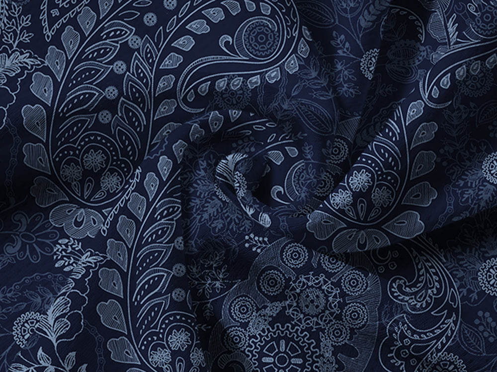 Orionride Gear Cashew Stamen Long Sleeve Half Zipper Mountain Bike Jersey