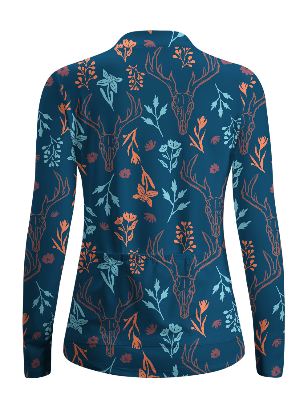 Orionride Forest Riddles Women's Quarter Zipper Long Sleeve Jersey