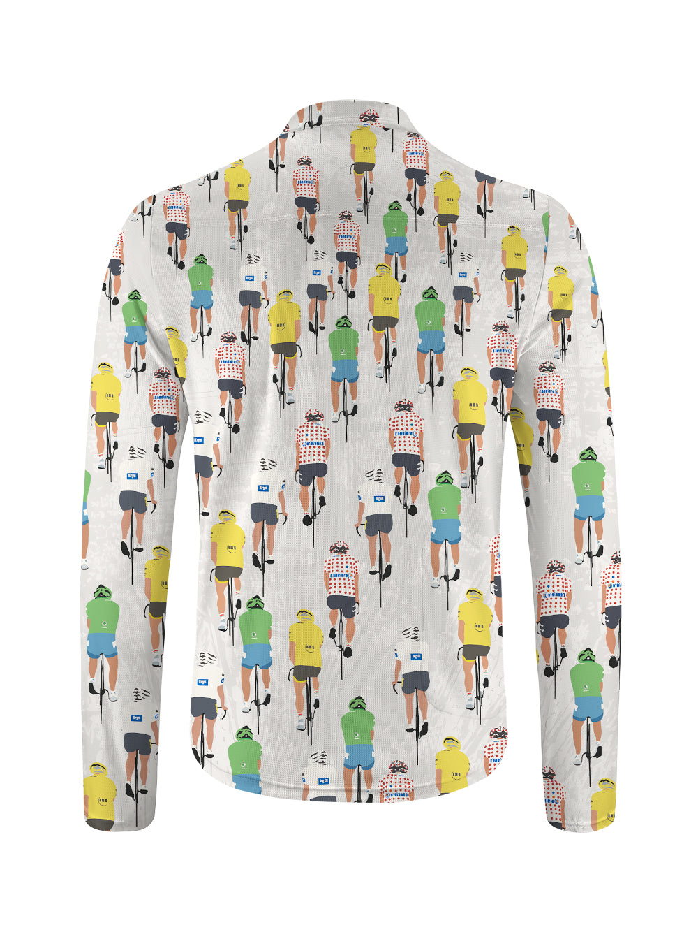 Orionride Champion Journey Long Sleeve Half Zipper Mountain Bike Jersey