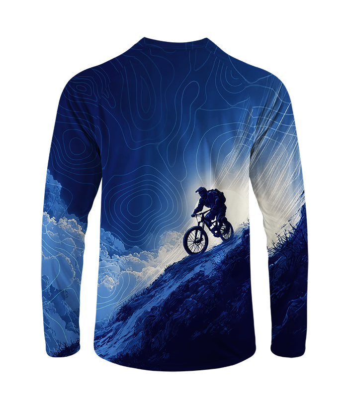 Orionride Clear Sky Long Sleeve Downhill Jersey