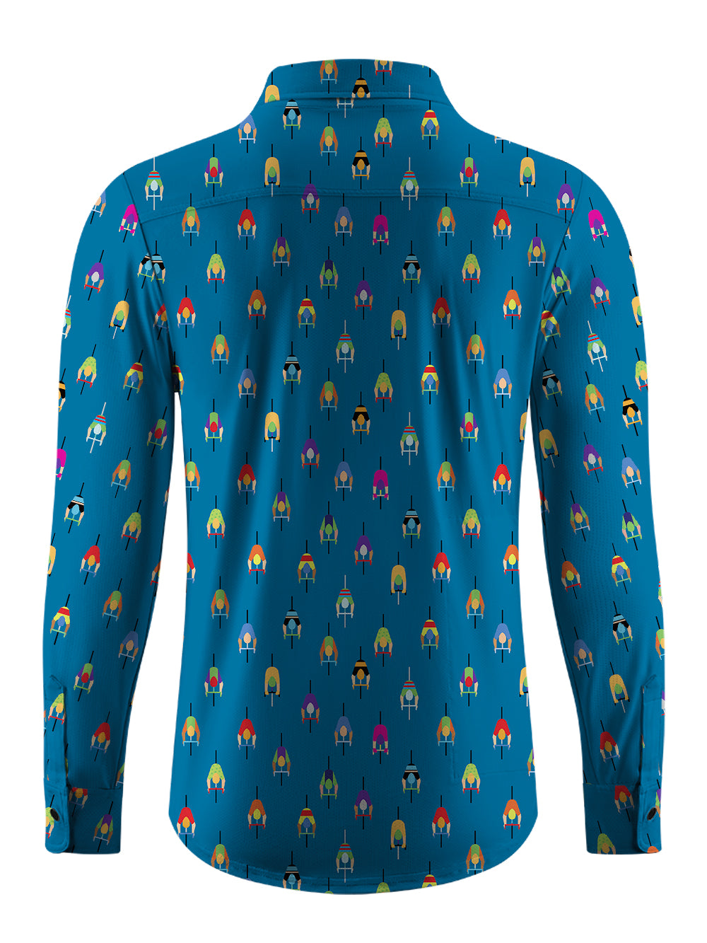 Orionride Urban Cycling Men's Stretchy Breathable Long Sleeve Gravel Shirt