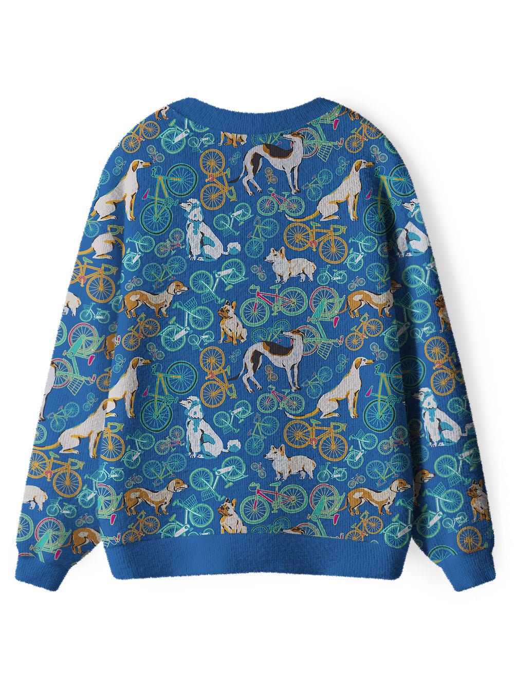 Orionride Pup Ride Men's Cardigan Knit Sweaters