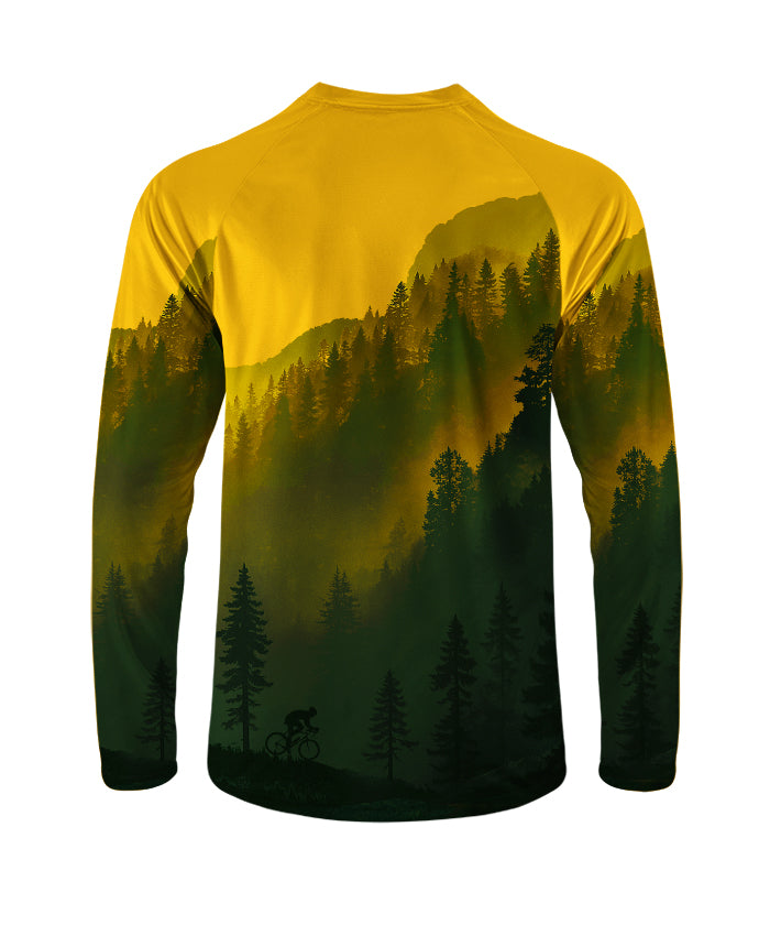 Orionride Noon Forest Long Sleeve Downhill Jersey