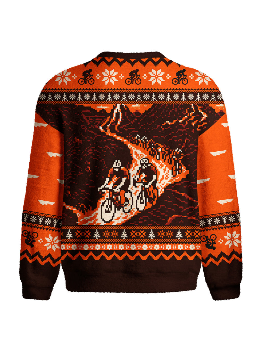 Orionride Volcanic Eruption Men's Sweaters
