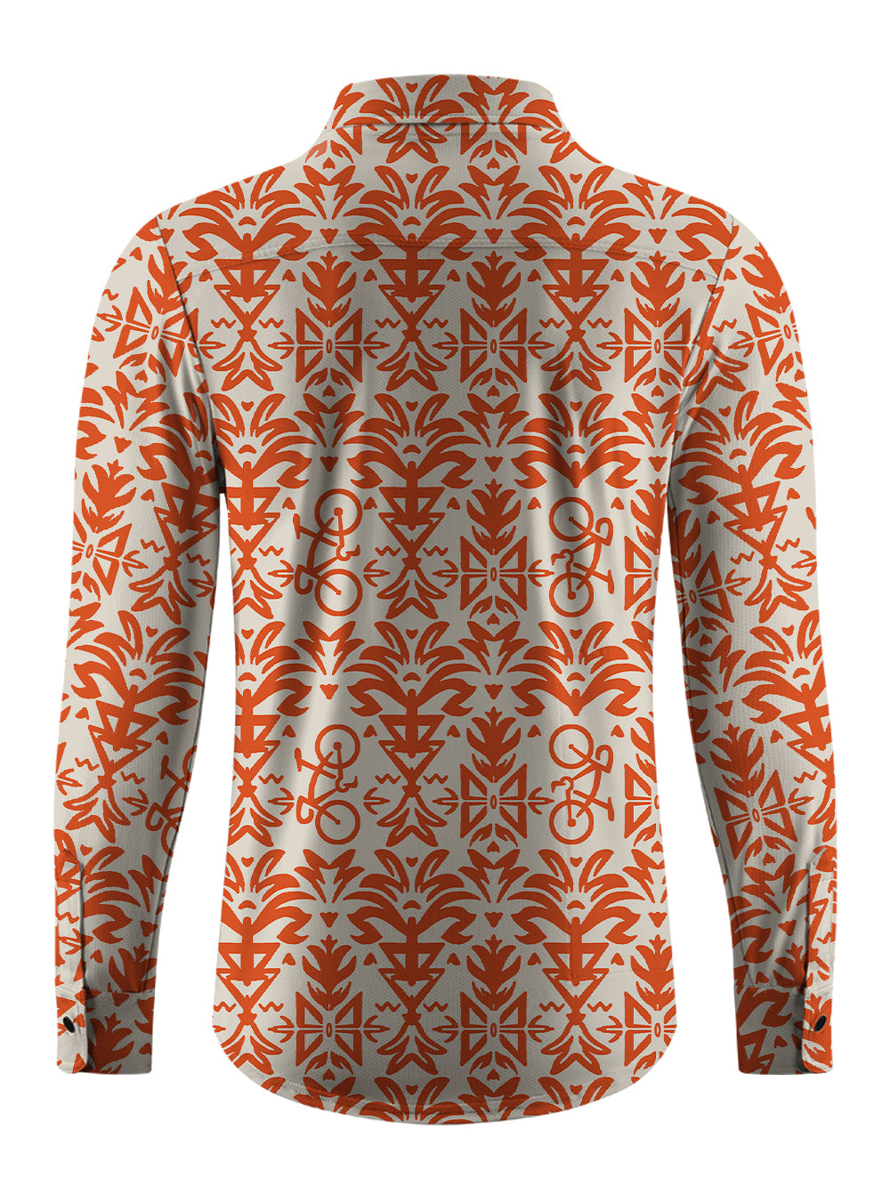 Orionride Amazing Journey Men's Stretchy Breathable Long Sleeve Gravel Shirt