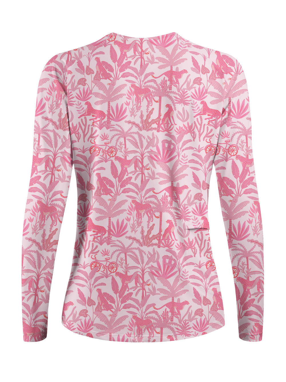 Orionride Jungle Leopar Women's Quick Dry Downhill Jersey