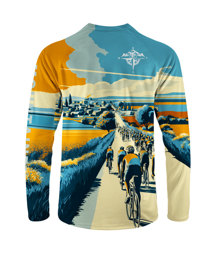 Orionride Cycling Trails Long Sleeve Downhill Jersey