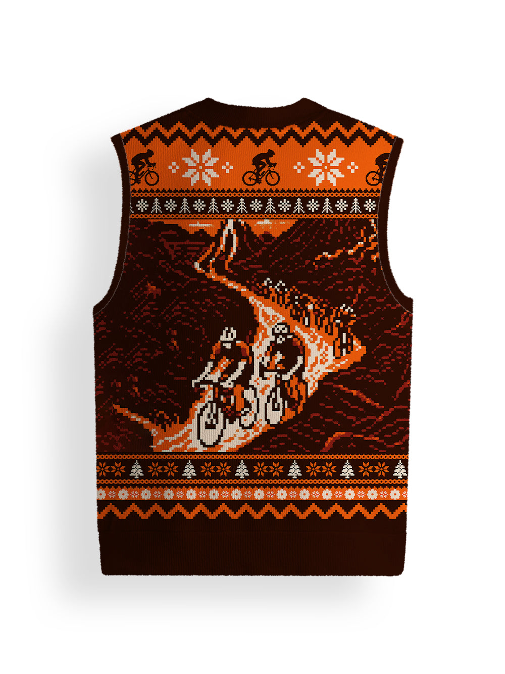 Orionride Volcanic Eruption Sweater Vest