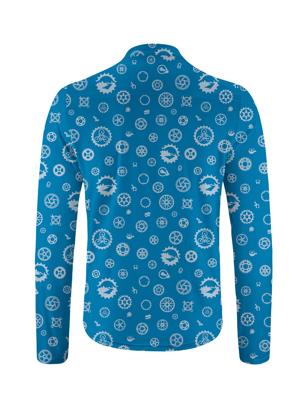 Orionride Gear World Long Sleeve Half Zipper Mountain Bike Jersey