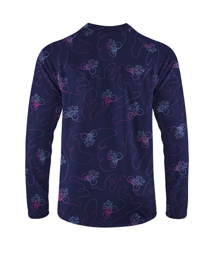 Orionride Phantom Ride Long Sleeve Downhill Jersey
