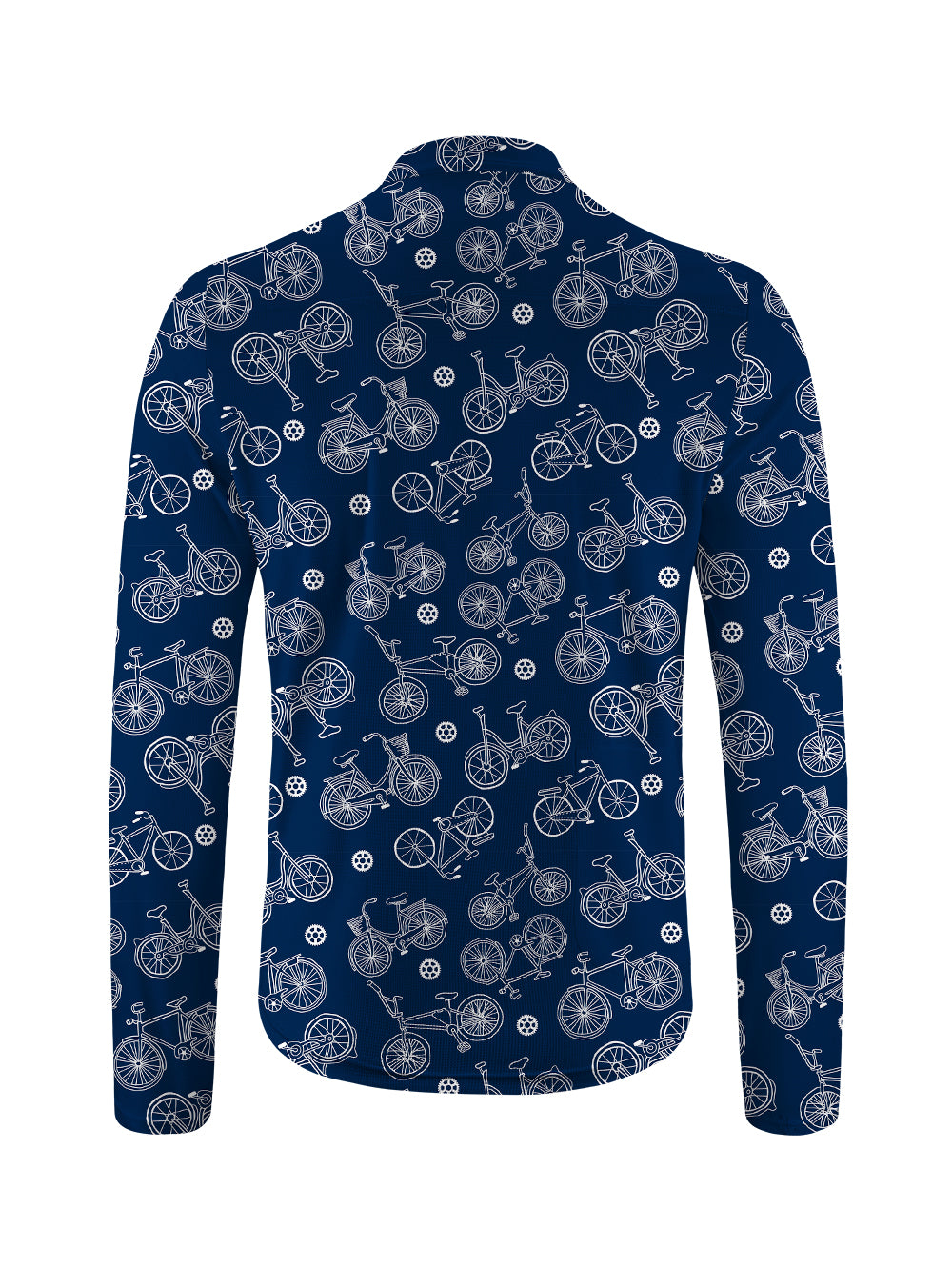 Orionride Gear Cycling Long Sleeve Half Zipper Mountain Bike Jersey