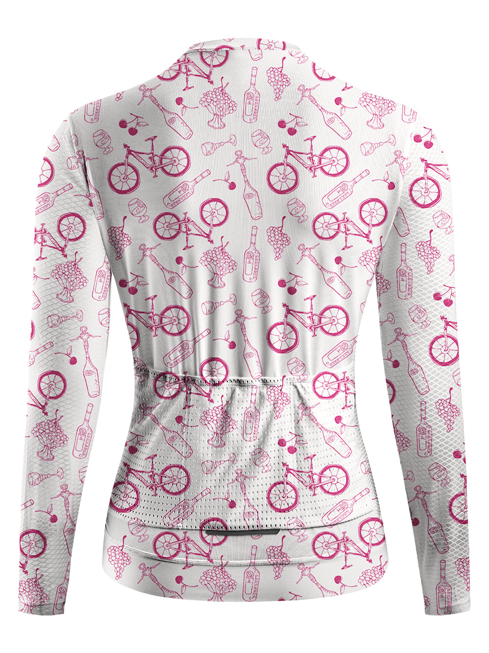 Orionride Fruit And Beer Women's Long Sleeve Cycling Jersey