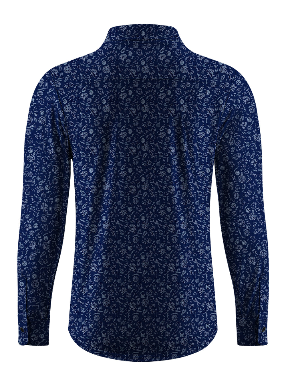 Orionride Cycling Parts Men's Stretchy Breathable Long Sleeve Gravel Shirt