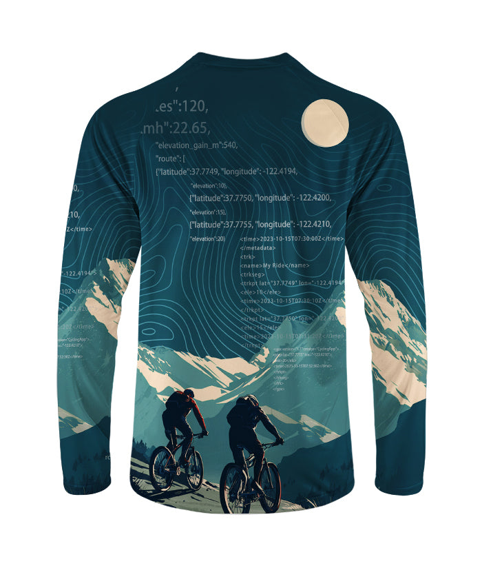 Orionride Travel Together Long Sleeve Downhill Jersey