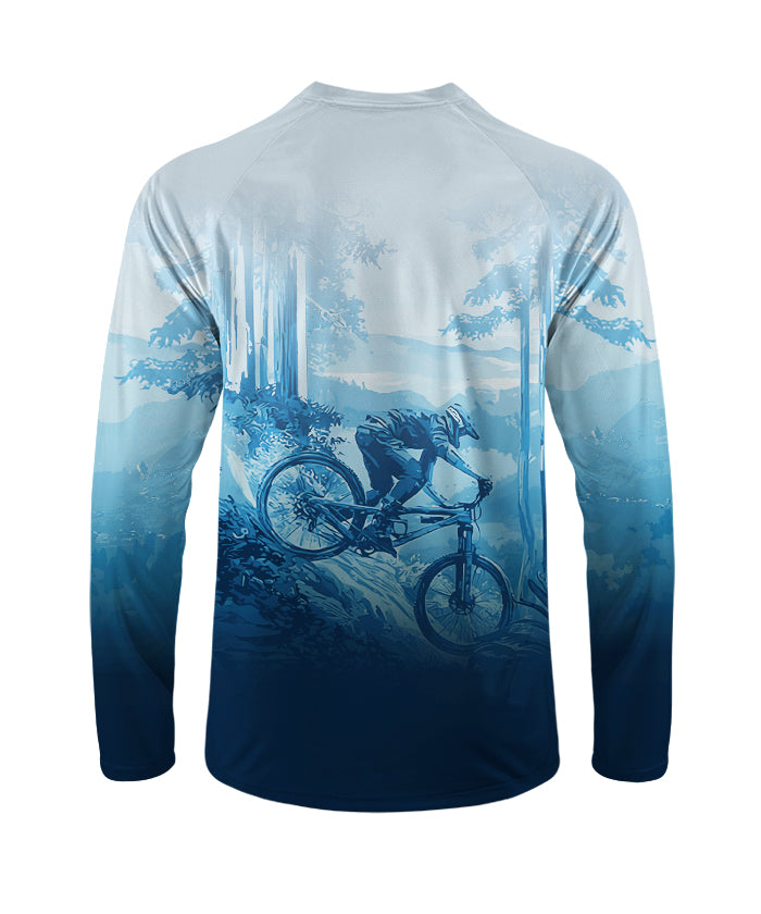 Orionride Forest Off Road Long Sleeve Downhill Jersey