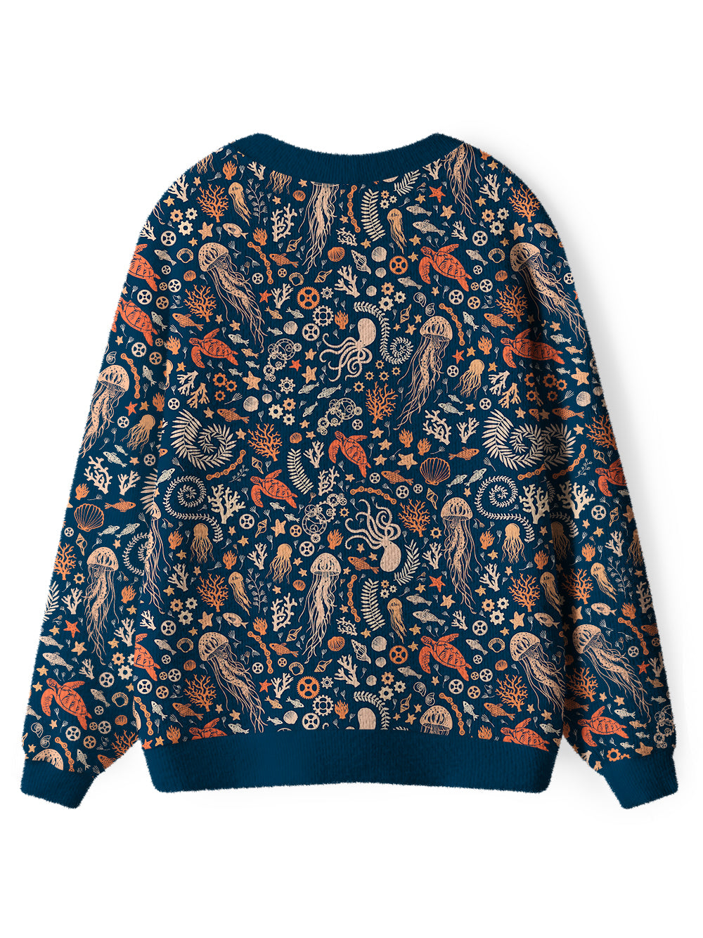 Orionride Ocean Paradise Men's Cardigan Knit Sweaters