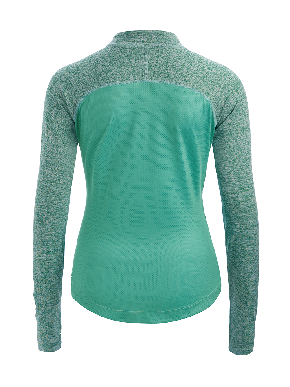 Orionride Women's Quick Dry Lightweight Quarter Zip Long Sleeve Shirt Green