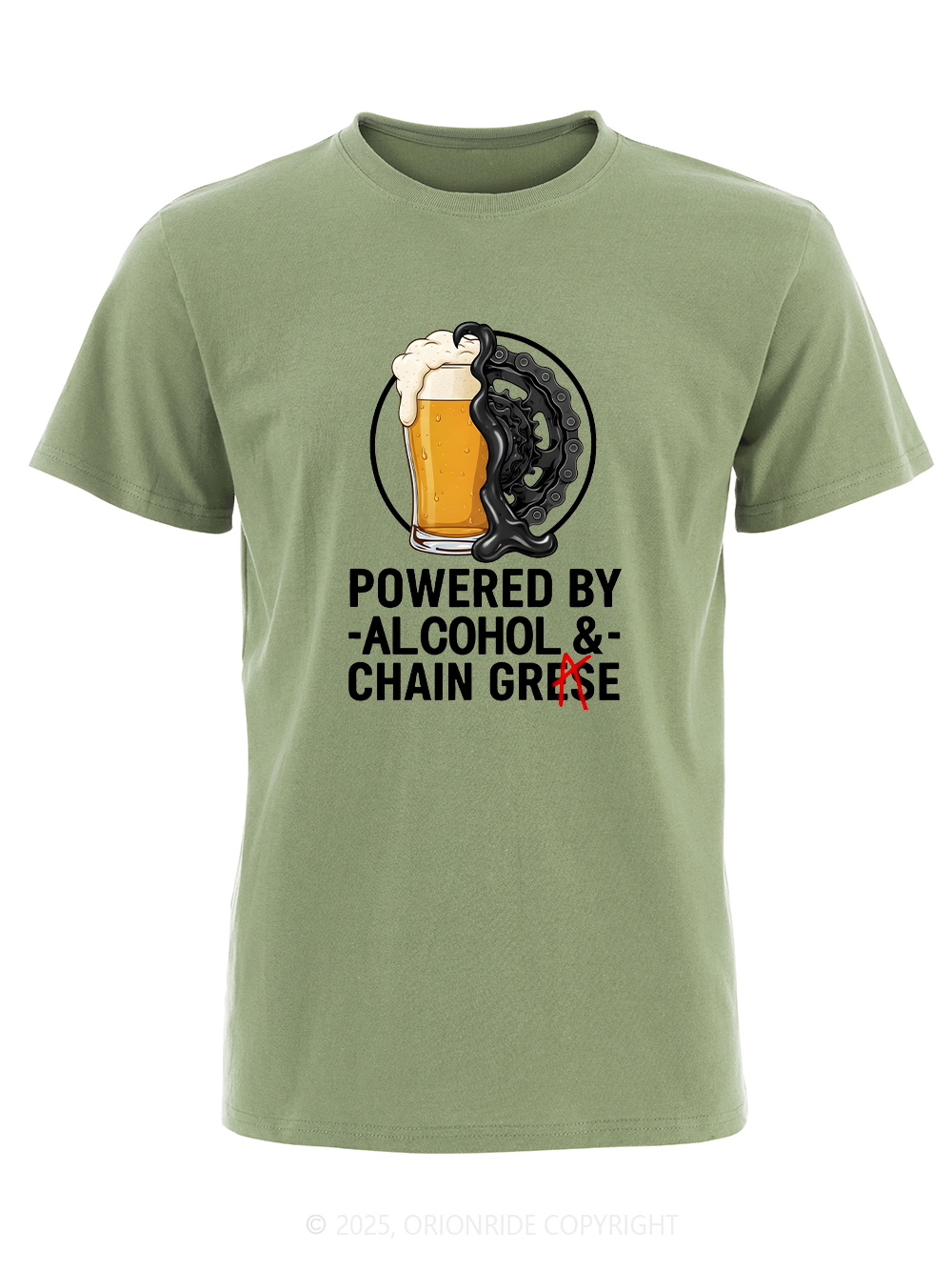 Orionride Alcohol Short Sleeves Bike T-Shirt