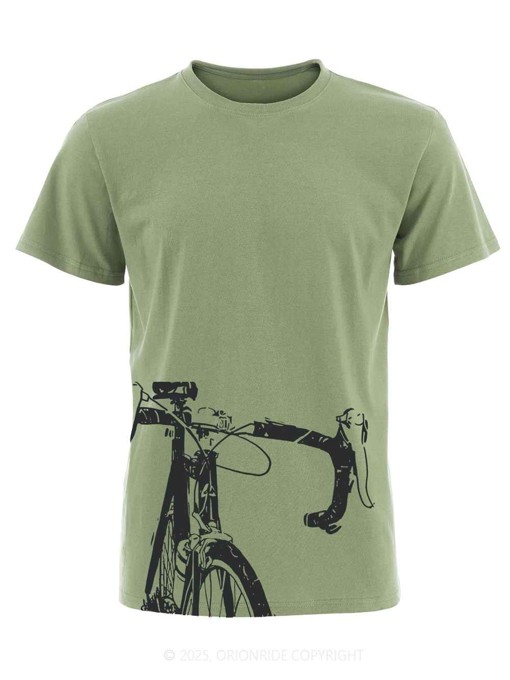 Orionride Bicycle Handlebars Short Sleeves Bike T-Shirt